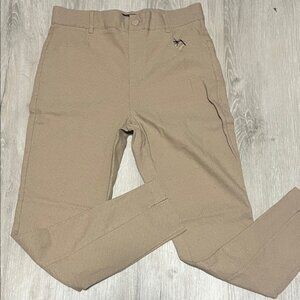 Mario Serrani Beige Patterned Chinos